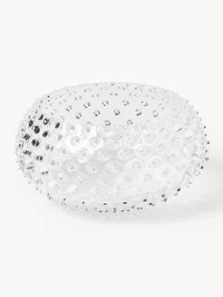 Bol de vidrio soplado Hobnail Boles Y Tazones|Vajillas Completas