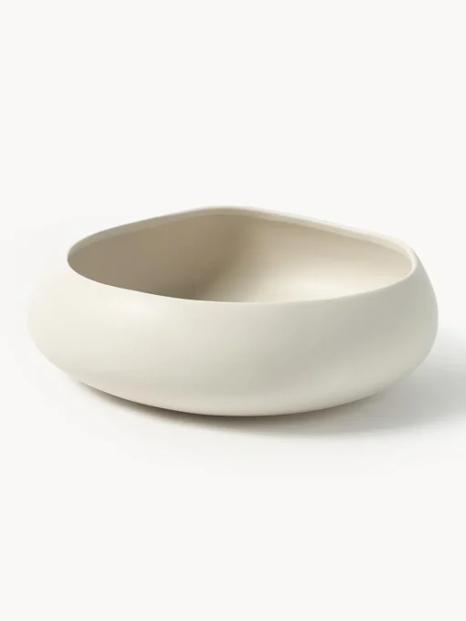 Jarrones|Cuencos Decorativos>Westwing Collection Bol decorativo artesanal Latona Blanco crema