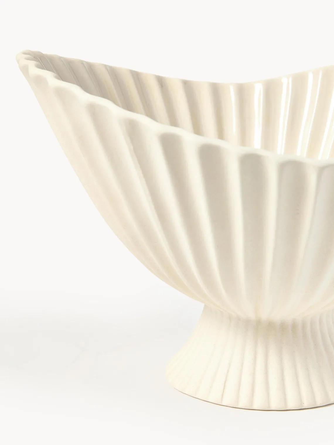 New Bol decorativo de gres Fountain, 28 cm Cuencos Decorativos|Jarrones