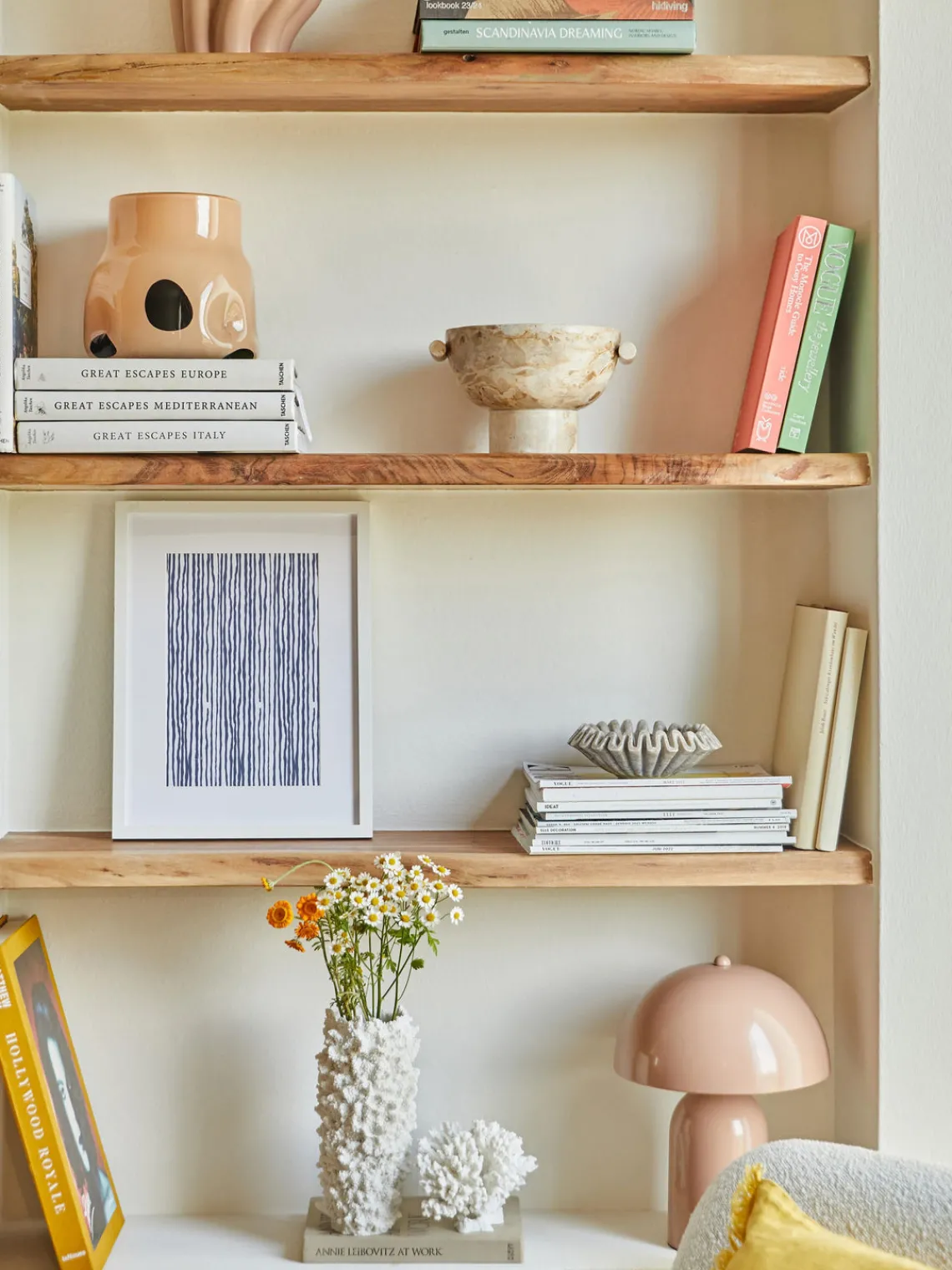 Jarrones|Cuencos Decorativos>Westwing Collection Bol decorativo de mármol Fossil, 15 cm Mármol tonos beige