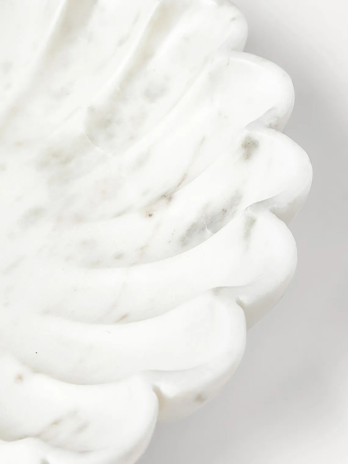 Bol decorativo grande de mármol Noelia Jarrones|Cuencos Decorativos