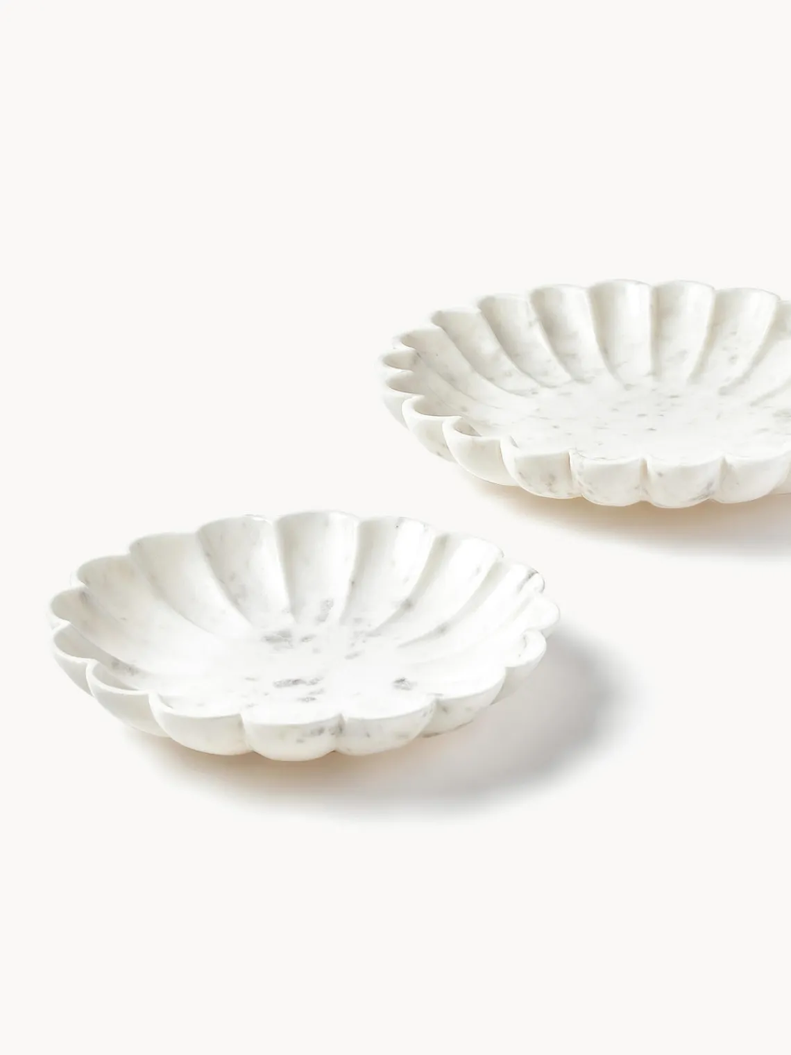 Bol decorativo grande de mármol Noelia Jarrones|Cuencos Decorativos