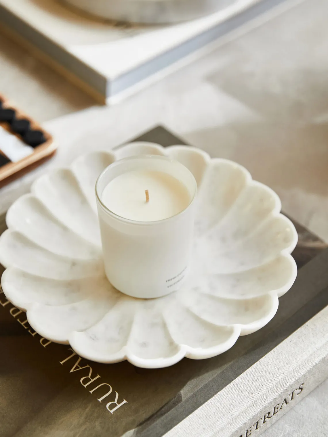 Discount Bol decorativo pequeño de mármol Noelia Jarrones|Cuencos Decorativos