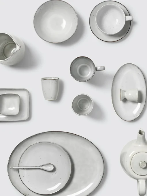 Boles Y Tazones|Vajillas Completas>Broste Copenhagen Boles artesanales Nordic Sand, 4 uds.