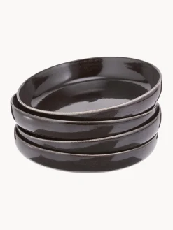 New Boles artesanales , Ø 22 cm, 4 uds. Platos Hondos|Vajillas Completas