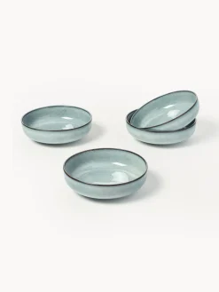Outlet Boles artesanales , Ø 17 cm, 4 uds. Platos Hondos|Vajillas Completas