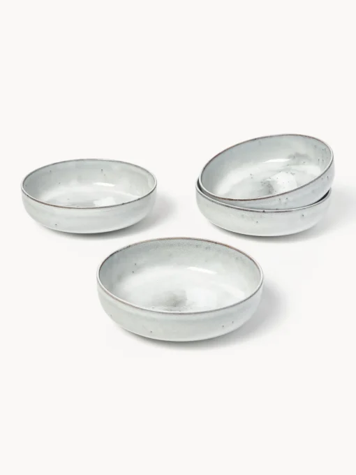 New Boles artesanales , Ø 17 cm, 4 uds. Platos Hondos|Vajillas Completas