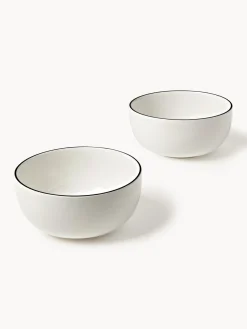 Clearance Boles de porcelana Facile, 2 uds. Boles Y Tazones|Vajillas Completas