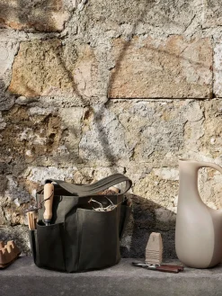 Herramientas De Jardinería|Herramientas De Jardinerí­A></noscript>Ferm Living Bolsa de jardinería de algodón ecológico Bark