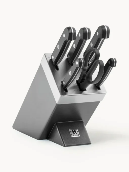 Discount Boque de cuchillos autoafilables Gourmet, 7 pzas. Cuchillos De Cocina Y Bloques|Cuchillos De Cocina
