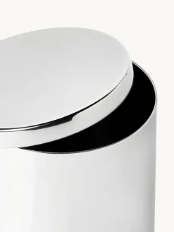 Accesorios De Baño|Jarrones></noscript>Westwing Collection Bote de almacenamiento de metal Halston Plateado