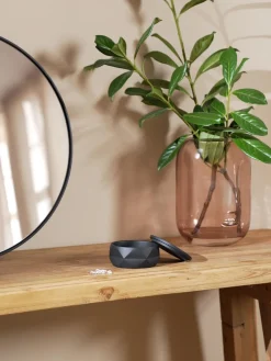 Accesorios De Baño|Jarrones></noscript> Bote para el baño de poliresina Crackle