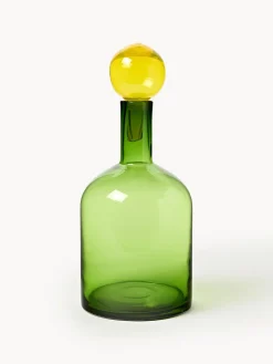 Jarrones|Figuras Decorativas></noscript>POLSPOTTEN Botellas decorativas sopladas Bubbles, 4 uds. Multicolor