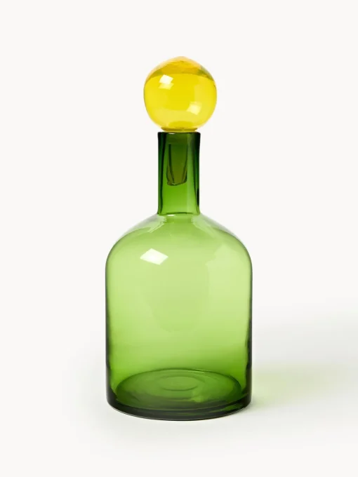Jarrones|Figuras Decorativas>POLSPOTTEN Botellas decorativas sopladas Bubbles, 4 uds. Multicolor