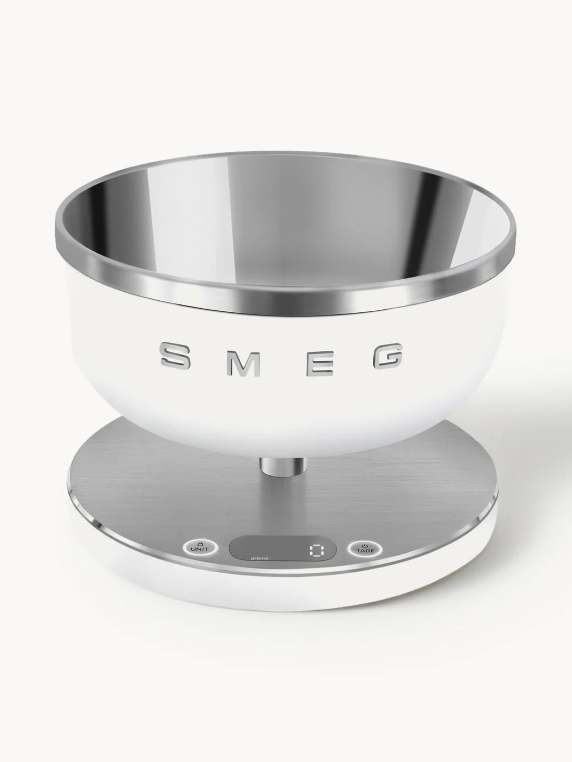 Artículos De Cocina|Utensilios De Cocina>Smeg Báscula de cocina digital Collezione Blanco mate