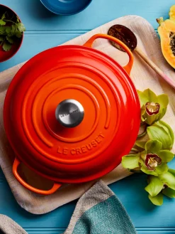 New Cacerola baja de hierro fundido Signature Collection Ollas|Ollas