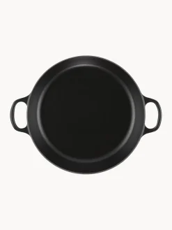 Ollas|Ollas></noscript>LE CREUSET Cacerola de hierro fundido Signature Collection Negro, plateado