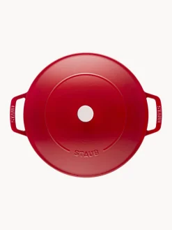 Ollas|Ollas></noscript>Staub Cacerola de hierro fundido Chistera Rojo