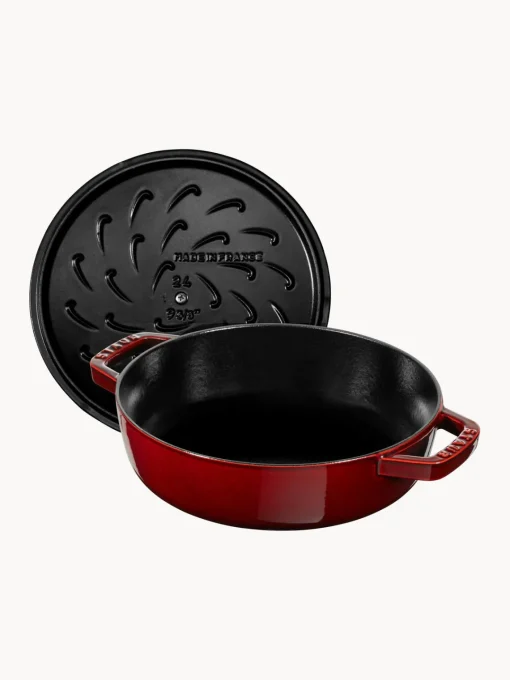 Ollas|Ollas>Staub Cacerola de hierro fundido Chistera Rojo vino