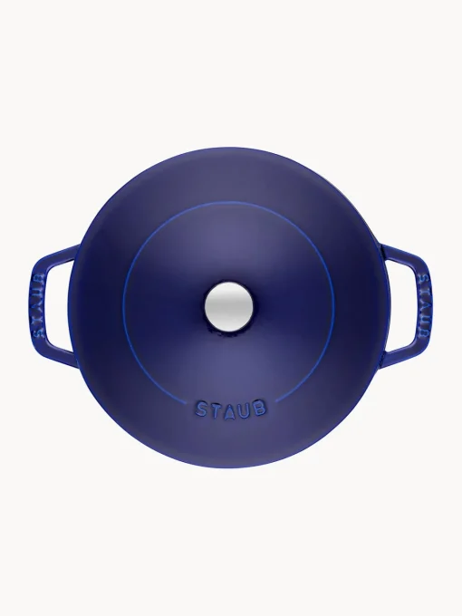 Ollas|Ollas>Staub Cacerola de hierro fundido Chistera Azul real, brillante
