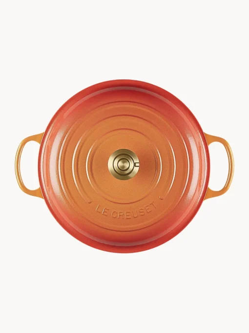 Ollas|Ollas>LE CREUSET Cacerola de hierro fundido Flamme Dorée