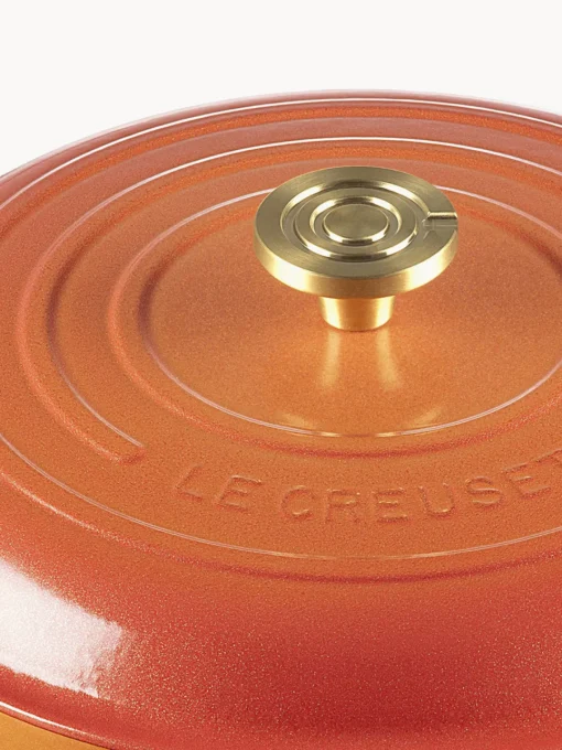 Ollas|Ollas>LE CREUSET Cacerola de hierro fundido Flamme Dorée
