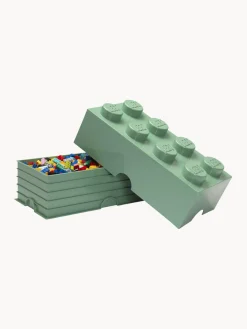 Cestas Y Cajas|Decoración Infantil></noscript>LEGO Caja de almacenamiento Brick Eight Verde salvia
