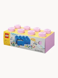 Cestas Y Cajas|Decoración Infantil></noscript>LEGO Caja de almacenamiento con 2 cajones Brick Eight Rosa claro