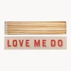 Cerillas|Velas Decorativas>Archivist Caja de cerillas de diseño Love Me Do