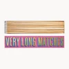 Hot Caja de cerillas de diseño Very Long Matches Cerillas|Velas Decorativas