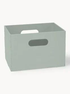 Decoración Infantil|Cestas Y Cajas>Nofred Caja de madera Kiddo Verde salvia