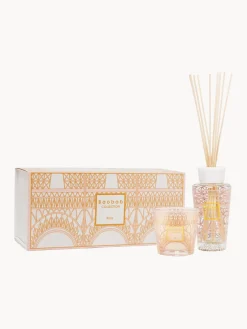 New Caja de regalo My First Paris (glicina, mimosa y tilo), 2 pzas. Velas Perfumadas|Jarrones