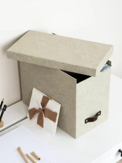 Material De Oficina|Material De Oficina></noscript>Bigso Box of Sweden Caja organizadora Johan Verde oliva