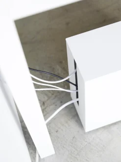 Material De Oficina|Material De Oficina></noscript>Yamazaki Caja para cables Tower Blanco