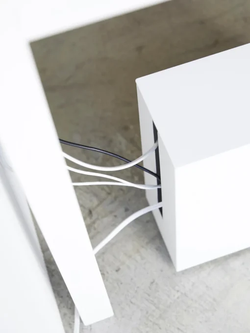 Material De Oficina|Material De Oficina>Yamazaki Caja para cables Tower Blanco
