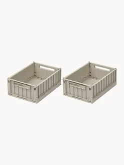 Decoración Infantil|Almacenaje Infantil>Liewood Cajas plegables Weston, 2 uds. Gris claro