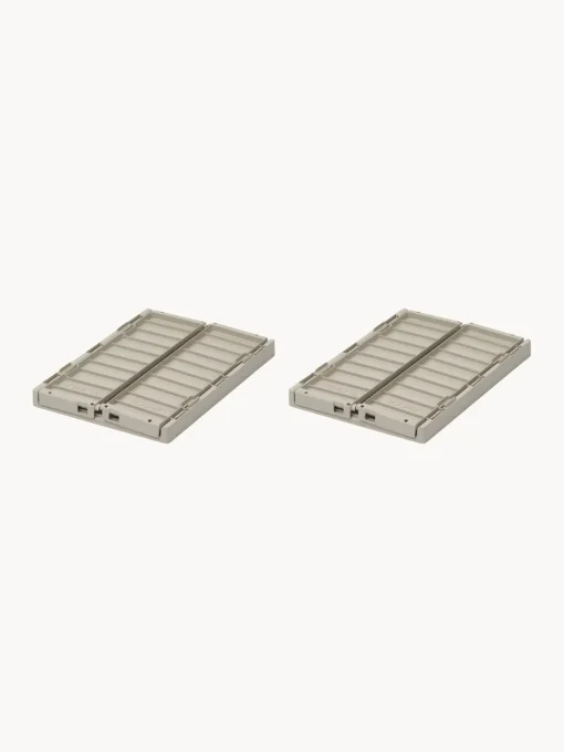 Decoración Infantil|Almacenaje Infantil>Liewood Cajas plegables Weston, 2 uds. Gris claro