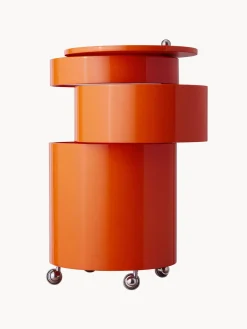 Cajoneras|Cajoneras></noscript>Verpan Cajonera redonda de diseño Verner Panton Barboy Naranja brillante