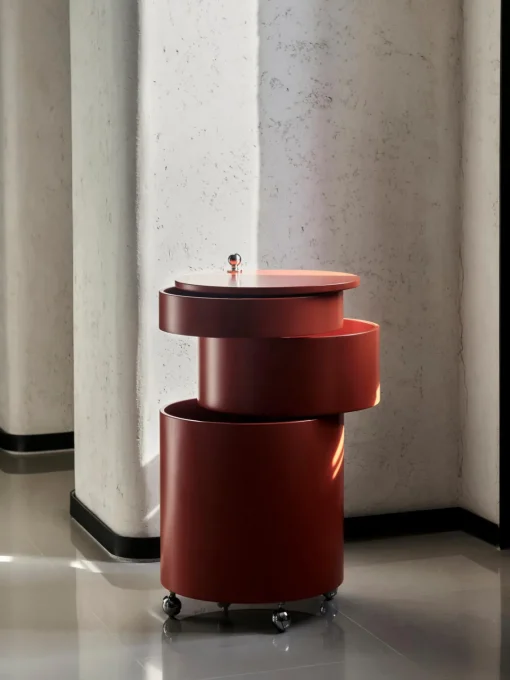 Sale Cajonera redonda de diseño Verner Panton Barboy Cajoneras|Cajoneras