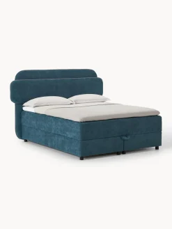 Cama continental con espacio de almacenamiento Enrica Camas Continentales|Camas