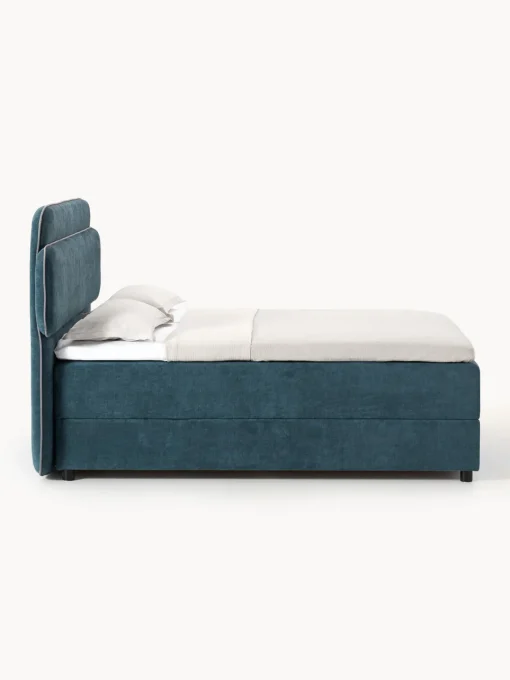Cama continental con espacio de almacenamiento Enrica Camas Continentales|Camas