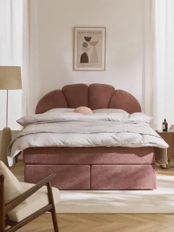 Outlet Cama continental con espacio de almacenamiento Romia Camas Continentales|Camas