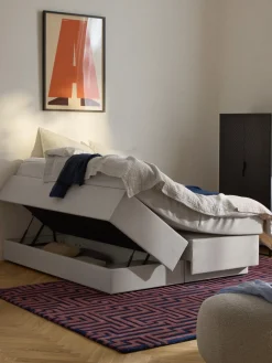 Sale Cama continental con espacio de almacenamiento Enya Camas Continentales|Camas