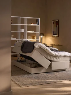 Sale Cama continental con espacio de almacenamiento Enya Camas Continentales|Camas