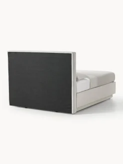 Camas Continentales|Camas></noscript>Westwing Collection Cama continental con espacio de almacenamiento Oberon Tejido fino beige claro