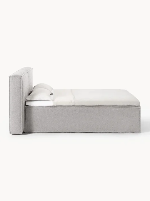 New Cama continental en tejido bouclé Lennon Camas Continentales|Camas