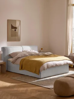 Camas Continentales|Camas>Westwing Collection Cama continental Lennon Tejido gris