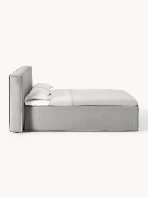 Camas Continentales|Camas>Westwing Collection Cama continental Lennon Tejido gris