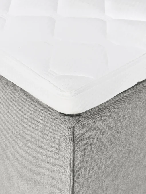 Camas Continentales|Camas>Westwing Collection Cama continental Lennon Tejido gris