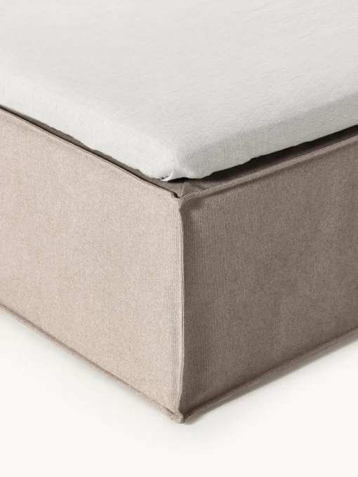 Camas Continentales|Camas>Westwing Collection Cama continental Lennon Tejido taupe